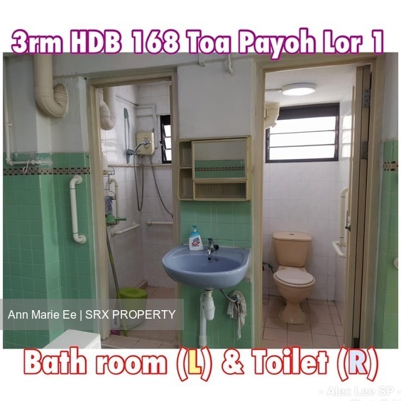 Blk 168 Lorong 1 Toa Payoh (Toa Payoh), HDB 3 Rooms #220139941